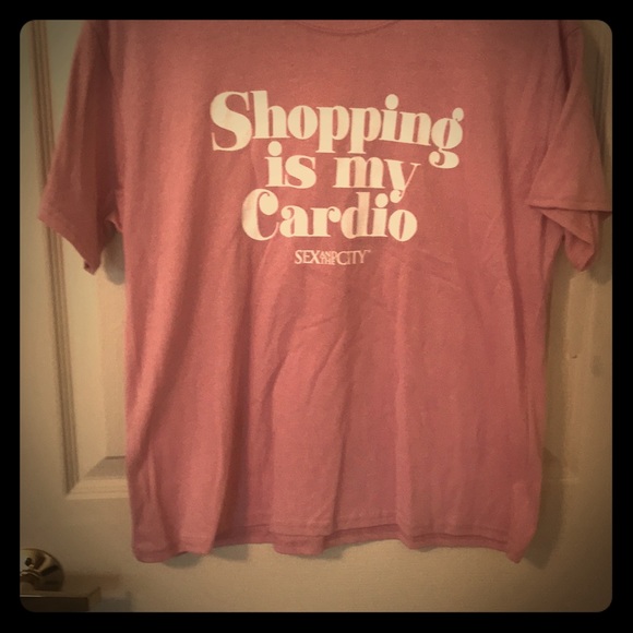 sex in the city Tops - 🌟Sex & the City Tee in rose pink Large CUTE